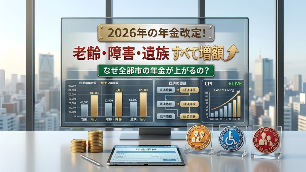 2026年 厚生年金改定|標準夫婦の月額237,279円に