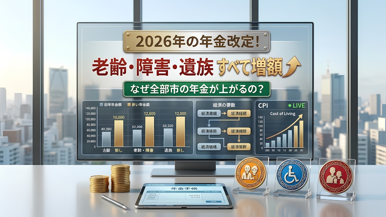2026年 厚生年金改定｜標準夫婦の月額237,279円に