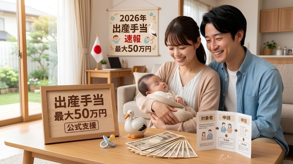 出産支援制度2026｜給付金対象者と最新支給スケジュール