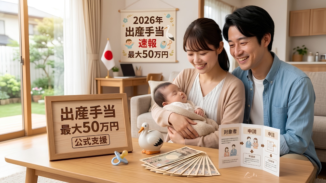 出産支援制度2026|給付金対象者と最新支給スケジュール