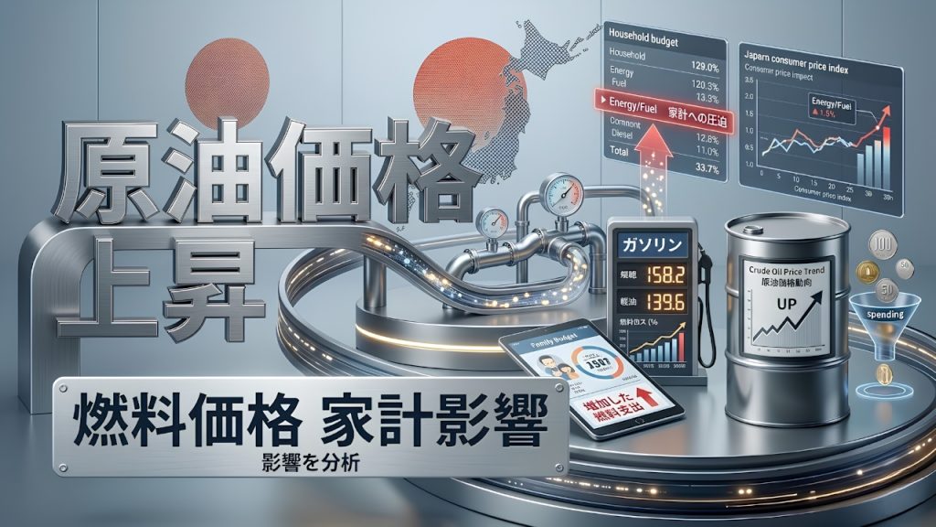 燃料費が止まらない上昇｜2026年の原油市場を徹底解説